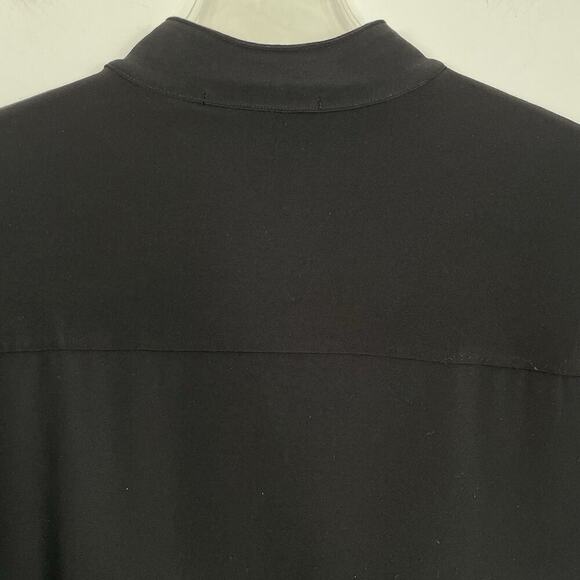 SYMPLI Cardigan Jacket Size 10 Black Slinky Knit Stretch Comfort Casual Career - Picture 10 of 13